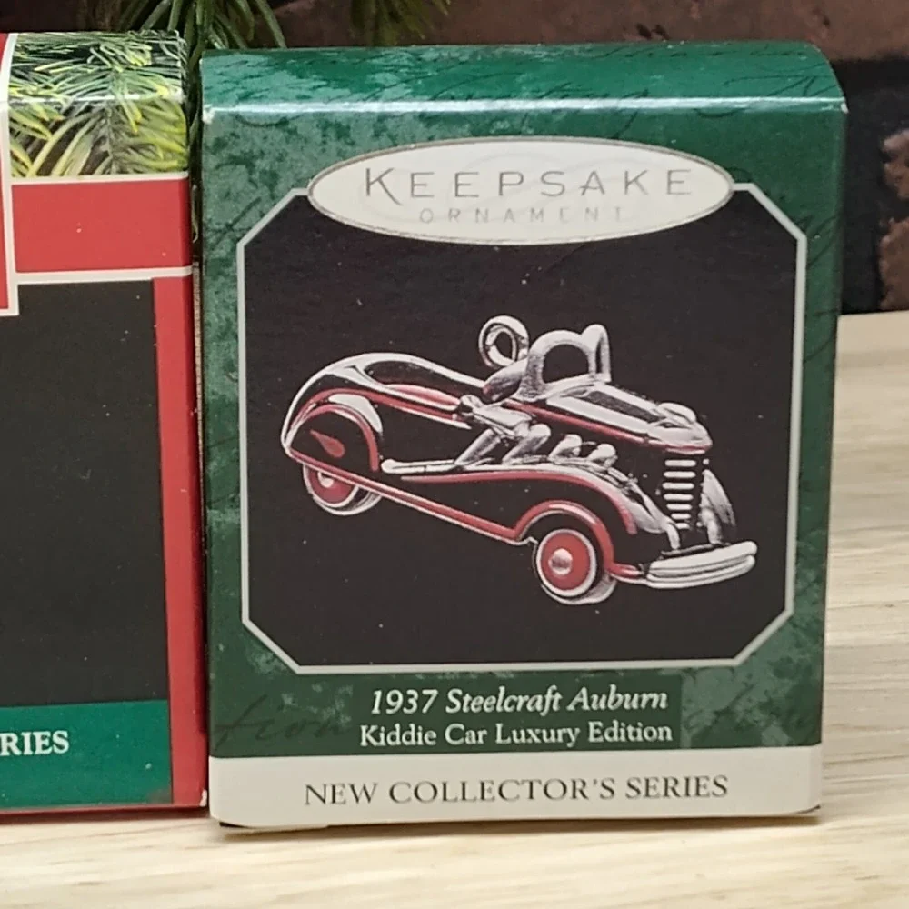 6 Hallmark Miniature Ornaments Lot